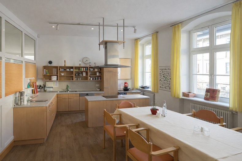 Lehrküche der Kirnitzschtal-Klinik Bad Schandau
